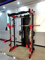 Machine de musculation tout-en-un Freeman 10 en 1, rack à squats avec système de poulies à câble 2*70KG