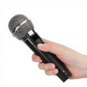 GAM-226 Wired <strong>Microphone</strong> <strong>Dynamic</strong> <strong>Microphone</strong> TV <strong>Computer</strong> Party Singing Power Amplifier Supporting Handheld <strong>Microphone</strong> - Product Image 4