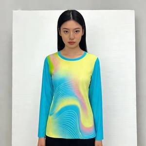 Camiseta Deportiva Unisex con Protección Solar, Secado Rápido, UPF50, Protección UV, Diseño de Malla, para Correr y Ciclismo al Aire Libre, Personalizable - Product Image 3