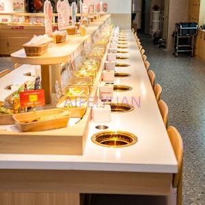 <span class=keywords><strong>สายพาน</strong></span>ลำเลียงหม้อร้อนแบบโรตารี่สายพานลำเลียงสำหรับร้านอาหารเกรดอาหารที่ถูกสุขอนามัยในเชิงพาณิชย์ - Product Image 3