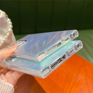 Aurora Glitter Gradient Case pour Samsung S25 S24 Ultra S23 <span class=keywords><strong>S22</strong></span> Plus A54 A34 A14 A55 A35 A25 A15 Laser Coloré Mat Couverture - Product Image 6