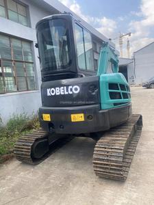 Miniexcavadora usada Kobelco Sk50 Sk55, oruga hidráulica Kobelco Sk50 Sk55, miniexcavadora usada de 5 toneladas - Product Image 3