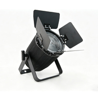 Projecteur de scène LED Fresnel 200W étanche IP67 DMX512 9 canaux à intensité variable avec volets pour concerts, mariages et événements en extérieur