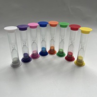 Enfants jouet outil de bricolage petit 10s 30S 60s 1 minutes 5 minutes 30 minutes horloge de sable verre plastique sablier