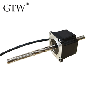 Moteur pas à pas non captif <span class=keywords><strong>série</strong></span> Nema 23 avec diamètre extérieur 9.525mm ou 10mm et divers fils de vis peuvent être choisis - Product Image 2