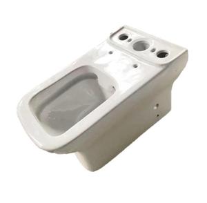 Juego de inodoro para baño de África, Nigeria, Ghana, cubierta de asiento de cierre suave UF con cerámica PP redonda moderna China económica de dos piezas - Product Image 4