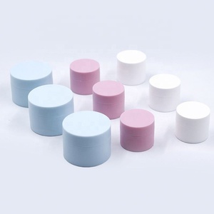 2025 New Arrival Cosmetic Empty <b>Plastic</b> Packaging Pink <b>Jar</b> With Lid Sample Distribution Box for Skin Care Cream - Product Image 6