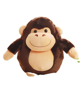 Brinquedo de pelúcia marrom personalizado, 110cm, personalizado, gorila, floresta