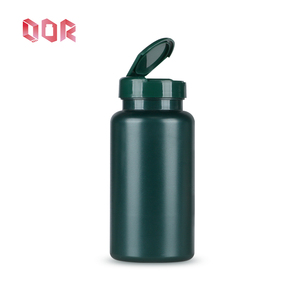 Capsule <b>Bottle</b> Customized Green <b>Bottle</b> Pharmaceutical Packaging HDPE Plastic For Health Products Medicine With Screw Cap - Product Image 4