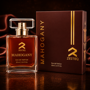 น้ำหอม Zesteq Mahogany Eau De Parfum 30 มล. น้ำหอมพรีเมียมสำหรับผู้ชาย กลิ่นหอมอบอุ่น แนววู้ดดี้ หรูหรา ติดทนนาน กลิ่นเอกลักษณ์เฉพาะตัว - Product Image 1