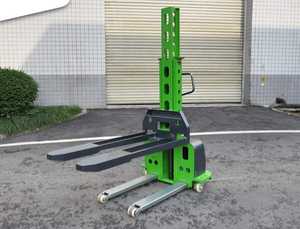 Para tener una reputación de larga data precio asequible buena estabilidad de toda la máquina Apilador de autoelevación semieléctrico - Product Image 3