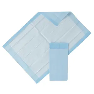 OEM ODM Pure White New Born Nappy Leak Guard Biodegradable Adult Under Pad