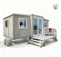 Intelligentes Erweiterbares Modulares Stahlcontainerhaus 20ft Vorgefertigtes Haus Wasserdicht für Bürogebäude & Villa Ray-Zen