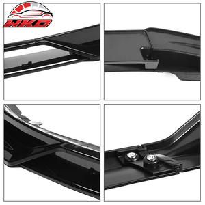 Pour Tesla Model 3 2017-2023 IKON Spoiler de pare-chocs avant, séparateur, 4 pièces, noir brillant, kit carrosserie de haute qualité - Product Image 6