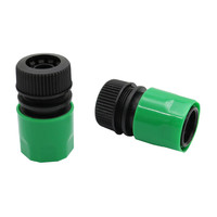 Adaptateur de tuyau d'arrosage de jardin, réparation rapide, Joint de 1/2 pouces, connecteurs