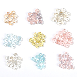 JD GEMS - Cuentas de <span class=keywords><strong>Cristal</strong></span> Facetadas al por Mayor, Cuentas Redondas, Cuentas Brillantes, Accesorios para Joyería, Manualidades y Suministros - Product Image 2