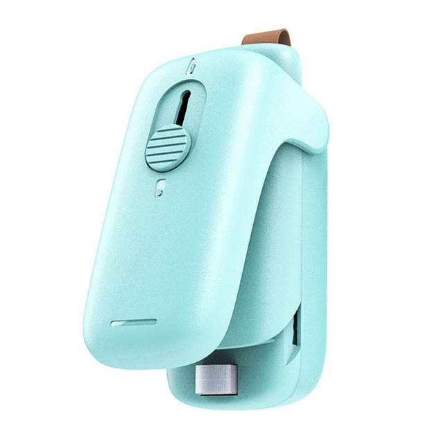 2 in 1 Mini DIY Portable Handheld Heat Vacuum Bag Sealer Cutter for Plastic Bags Food Storage Snacks Freshness Mini Sealer