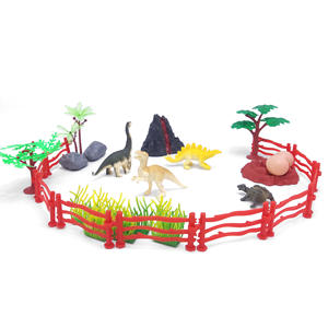 Accesorios para Mesa de Arena, Decoraciones de Animales de Granja, Dinosaurios, Palmeras, Volcán, Simulación Educativa para Niños - Product Image 4
