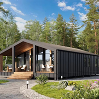 Maisons préfabriquées en conteneurs, personnalisables, multi-styles, maisons mobiles pliables, écologiques et durables