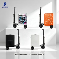 Valise intelligente personnalisée OEM ODM de 20 pouces avec roulettes motorisées pour les partenaires de marques japonaises et coréennes