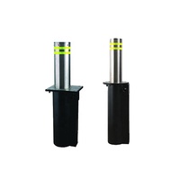 Prix d'usine : Borne de sécurité électrique hydraulique automatique en acier inoxydable à levée rapide (5-9s) pour barrière de stationnement