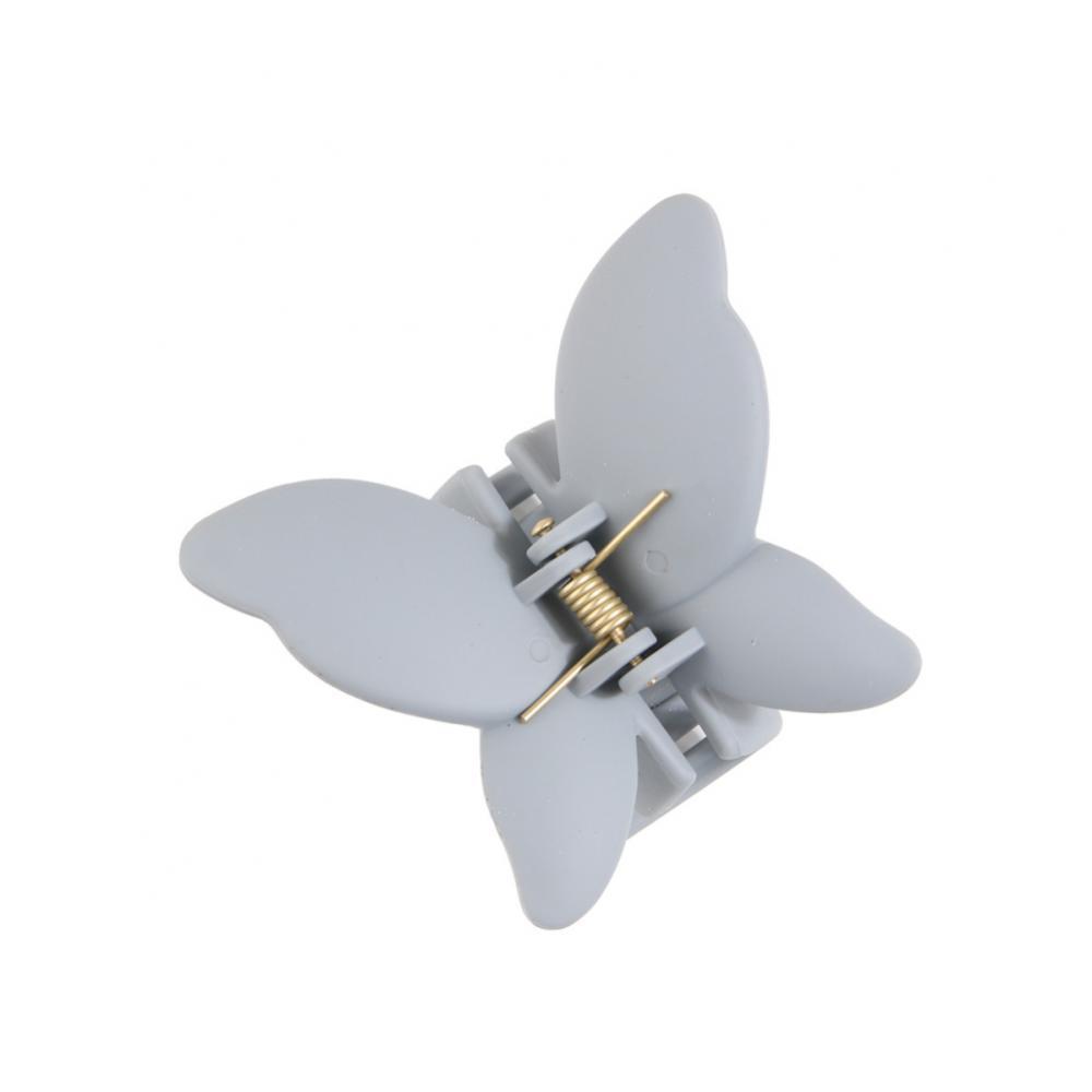 8er Set Schmetterling-Haarclips Aus Chiffon – Bunt, Glitzernd & Perfekt Als Haarschmuck