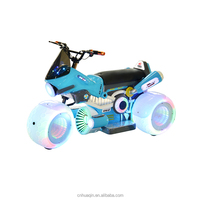 Motocicleta de Carreras para Niños, Funciona con Batería, Operada con Monedas, para Parques de Diversiones, Centros Comerciales, Juegos de Arcade, Motocicleta Deslumbrante