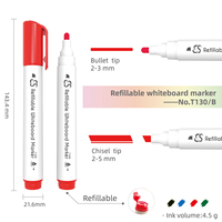 Marqueurs de tableau blanc personnalisés pour peinture graffiti, effaçables à sec, à base d'alcool, rechargeables, avec effaceur