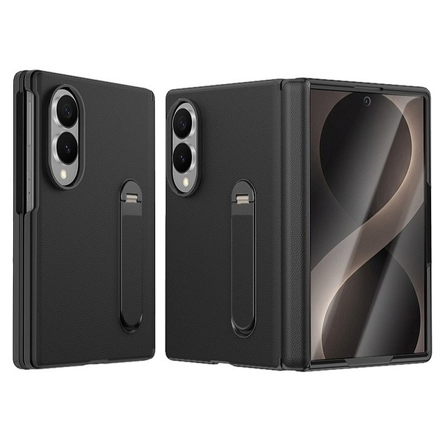 Multi Function Foldable Kickstand Full Body Phone Case for samsung galaxy Z Fold 8 with Built in Tempered Glass Screen Protector
