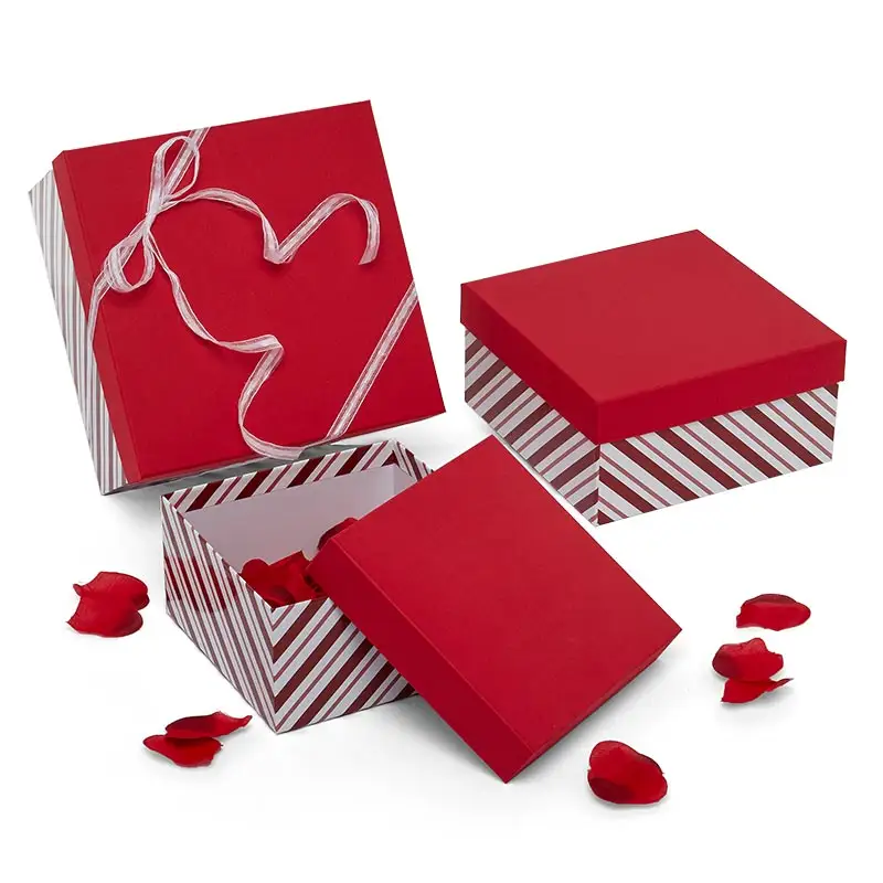 Hoge Kwaliteit Schoonheid Diagonaal Papier Pakket Gift Box Set Met Logo