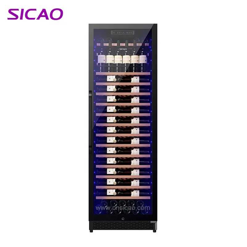 Sicao factory direct with wholesale price floor standing wine cooler with wine cellar air conditioner