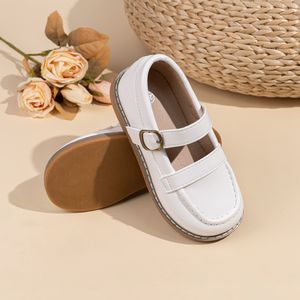 Zapatos Nuevos para Niñas, Zapatos de PU con Suela de Goma Cómoda, Zapatos de Vestir - Product Image 4