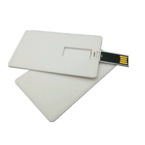 Usb Flash Drive Custom LOGO Card Type Custom DIY Business Card Company Gift Business Exhibition Bidding Usb Flash Drive