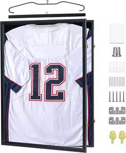 Jersey cadre vitrine ombre boîte pour Baseball basket-ball Football Hockey sport chemises uniforme 98% Protection UV <span class=keywords><strong>verre</strong></span> <span class=keywords><strong>acrylique</strong></span> - Product Image 3