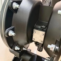 Pompe à déplacement positif à double diaphragme actionnée par l'air Alaguli Ala-6688-AL-DN80 OEM, taille d'entrée/sortie 80 mm
