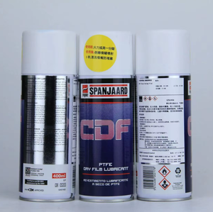 Original Spanjaard CDF (Clear Drying Flim) Dry Lubricant <b>Spray</b> <b>PTFE</b> Protective Coating Anti-Stick 400ml - Product Image 2