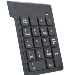 <span class=keywords><strong>Clavier</strong></span> <span class=keywords><strong>numérique</strong></span> sans fil miniature 24G pour ordinateur de bureau, comptabilité, finance, sans rétroéclairage - Product Image 5