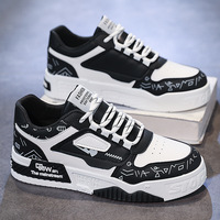 Chaussures de skate décontractées pour hommes, tendance été 2024, à semelle épaisse, respirantes, déodorantes, résistantes à l'usure et amortissantes