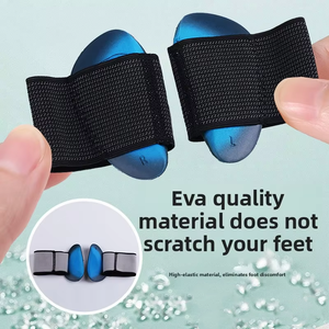 Plantilla de arco EVA para hombre y mujer, soporte ortopédico para pie plano, media plantilla con absorción de impactos para piernas arqueadas - Product Image 2