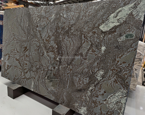 Lastre di <span class=keywords><strong>Pietra</strong></span> Naturale Verde Liana Malibu in Saponite Ferrosa per Piani di Lavoro, Top Bagno, Lavelli, Rivestimenti Murali e Piastrelle per Pavimenti, Colore Nero - Prezzo - Product Image 3