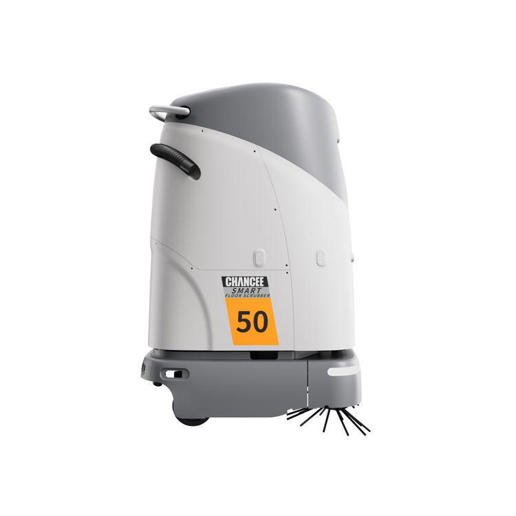 Large Professional Floor Scrubber Industrial Robot Clean Industry in ...