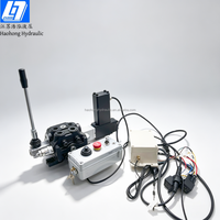 Haohong DCV60 60 litres/min, commande à distance sans fil proportionnelle, valve directionnelle sectionnelle hydraulique bidirectionnelle 315 bars, 1