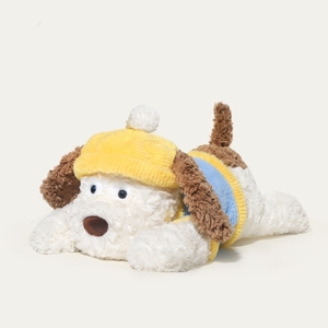 Peluche de Perro Rubey de Diseño Original, <span class=keywords><strong>Cachorro</strong></span> de Peluche Vestido, Animal de Peluche Suave, Muñeco de Perro Sentado o Acostado, Precio de Fábrica - Product Image 6
