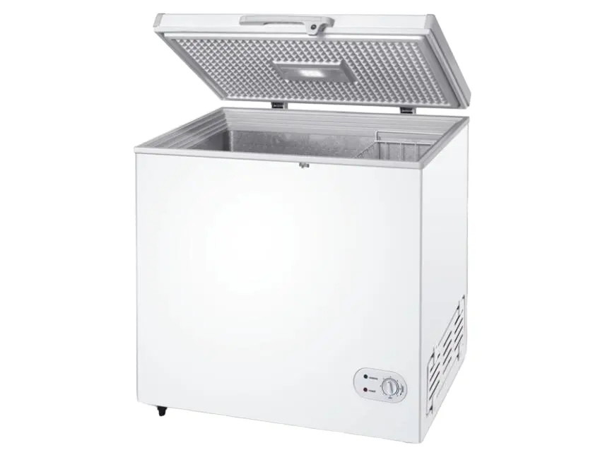 Freezer com fonte de energia 12V/24V para porta deslizante de carro, porta elétrica solar operada por bateria, garantia de 1 ano, 100L DC