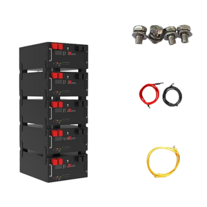 Batterie solaire portable 51,2 V 2,5 kWh 5 kWh montée en rack, stations d'énergie solaire portables, banque d'alimentation solaire - Product Image 5