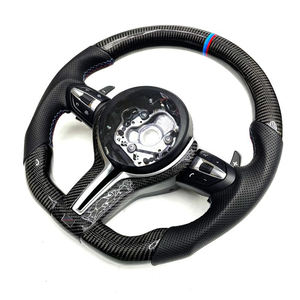 <span class=keywords><strong>Volante</strong></span> de Fibra de Carbono Premium para Serie 1 2 3 4 5 X1 X3 X5 X6 Chasis F M3 M6 con Textura Personalizada - Product Image 3