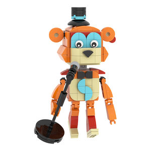 MOC1657 <span class=keywords><strong>FNAF</strong></span> Five Nights at Freddy's, Juego de Construcción de Bloques de Monstruo Cantante y Divertido, Juego de Figuras de Acción, Modelo de Juguete - Product Image 6