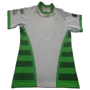 Maillot de rugby à rayures sublimé personnalisé de qualité supérieure vêtements de rugby football - Product Image 5