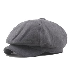 Fashion Men Women Casual Retro Newsboy Octagonal <b>Cap</b> <b>Plain</b> Berets Painter <b>Caps</b> - Product Image 5