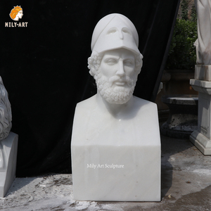 Statue de <span class=keywords><strong>buste</strong></span> masculin <span class=keywords><strong>romain</strong></span> en marbre blanc classique, design personnalisé MILY, <span class=keywords><strong>à</strong></span> <span class=keywords><strong>vendre</strong></span> - Product Image 4